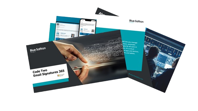 Download our bochure and discover how to manage consistent, professional email signatures across all devices.
